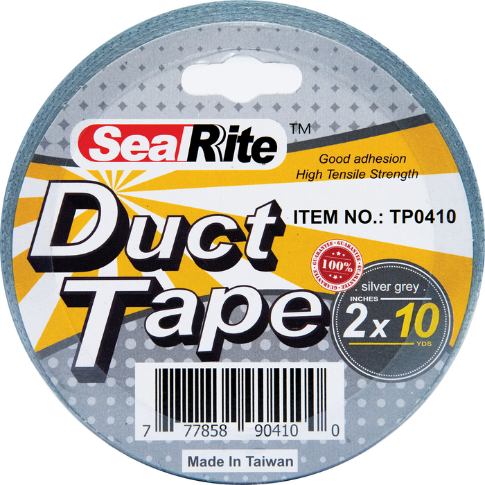 SealRite Duct Tape 2" x 10 Yards - Silver Grey
