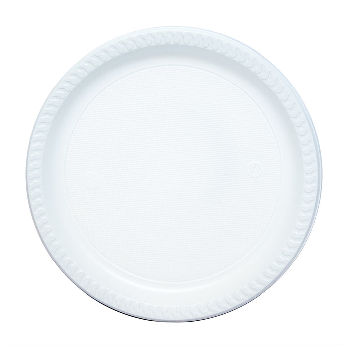 HomeRite 10” Round Plastic Plates